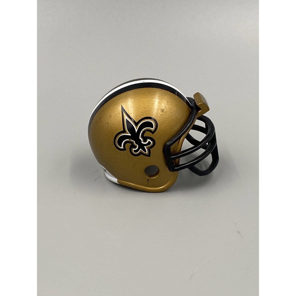 NFL New Orleans Saints Mighty Racers Mini Football Helmet Collectible 2 Inch